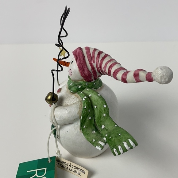 Christmas Sampler Snowman by Russ Tags Attached - Picture 4 of 12